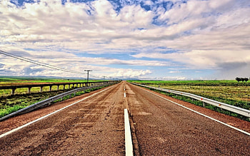 beautiful straight road r, straight, clouds, fields, road, r HD wallpaper