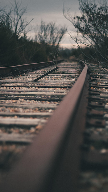 Miscellanea, Miscellaneous, Dahl, Distance, Rails, Railroad Expensive, Iron Is Expensive HD phone wallpaper