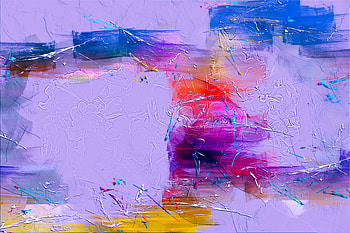 Water Color, paint, colorful, surface, canvas HD wallpaper