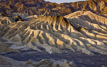 Zabriskie Point, Death Valley, California, USA HD wallpaper