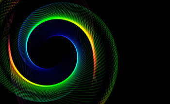 Abstract, Multicolored, Motley, Pattern, Fractal, Spiral, Endless HD wallpaper
