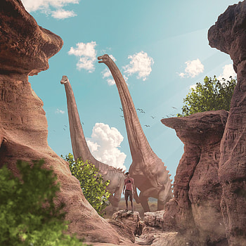 Jurassic world, cloud, sky, lost, dinosaur HD phone wallpaper