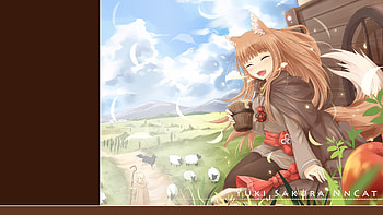 Tags: Anime, Nncat, Ookami to Koushinryou, Horo, Nora Arendt HD wallpaper