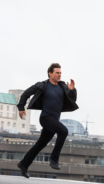 Mission: Impossible 7, Fallout, Tom Cruise, Run HD phone wallpaper