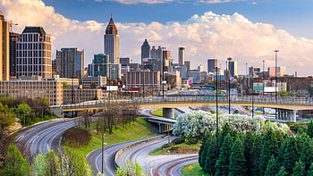 Atlanta Skyline, City , Urban landscapes, Georgia HD wallpaper