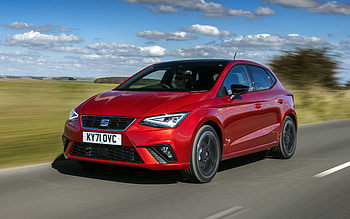 SEAT Ibiza FR, , motion blur, 2021 cars, UK-spec, 2021 SEAT Ibiza, SEAT HD wallpaper