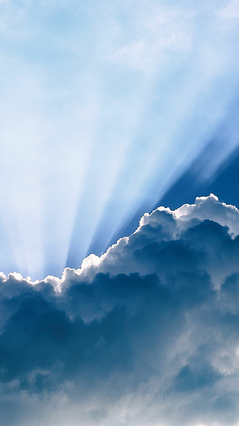 Cloudy sky, Atmospheric beauty, , Cool HD phone wallpaper