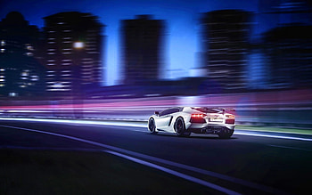 Lamborghini Aventador Motion Blur, lamborghini, lamborghini-aventador, tuned, modified, cars HD wallpaper
