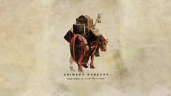 Crimson Caravan Company, video game, Fallout: New Vegas HD wallpaper