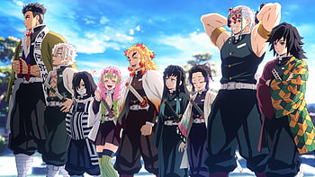 Hashira. Kimetsu no Yaiba, Demon Slayer Group HD wallpaper