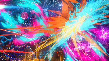 The Atlas Abstract , colorful, abstract, artist, artwork, digital-art, deviantart HD wallpaper