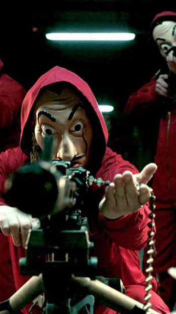 Money Heist, neetflix originals, netflix originals HD phone wallpaper