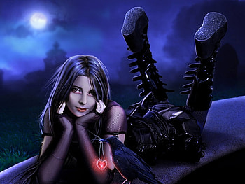 Be happy, happy, people, moon, woman HD wallpaper