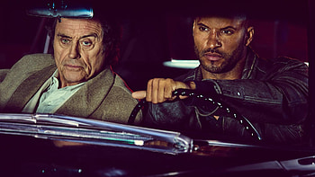 Ian McShane, American Gods, Ricky Whittle, Fantasy TV series HD wallpaper
