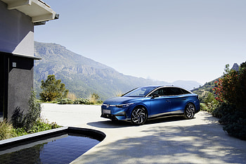 vehicle, Volkswagen ID.7 HD wallpaper