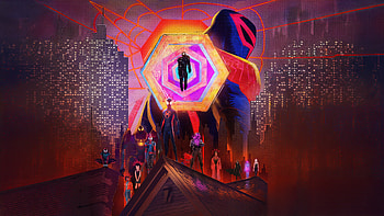 Spider Verse Sense Of Justice, spiderman-into-the-spider-verse, superheroes, movies, spiderman, animated-movies, artwork, digital-art, art, spiderman-noir, gwen-stacy, spiderman-2099 HD wallpaper