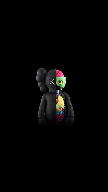 Kaws, Brain Art, kaws brain HD phone wallpaper