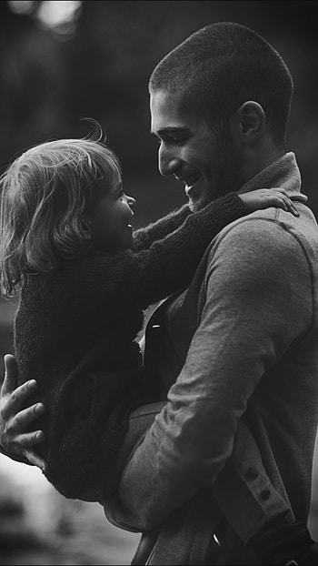 Mom Papa, Father Daughter HD phone wallpaper