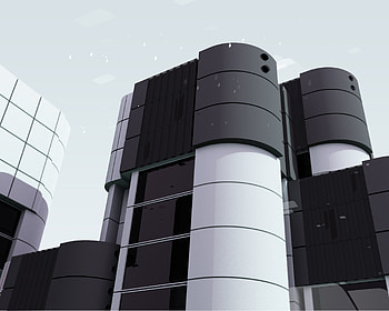 Building, Artistic HD wallpaper