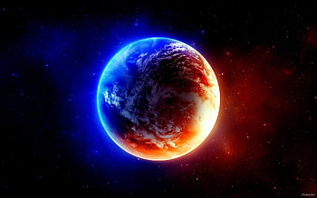 Landscape, Planets, Universe HD wallpaper