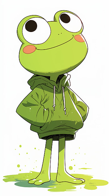 Keroppi Anime Style !, Anime, sanrio, keroppi, frog, cartoon HD phone wallpaper
