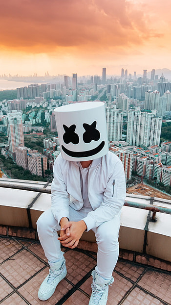 Marshmello, Hollywood Musician HD phone wallpaper