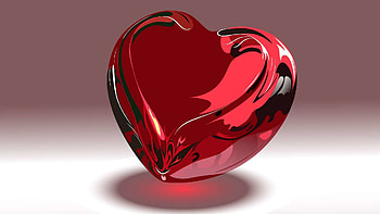 3D Heart 3D Heart HD wallpaper