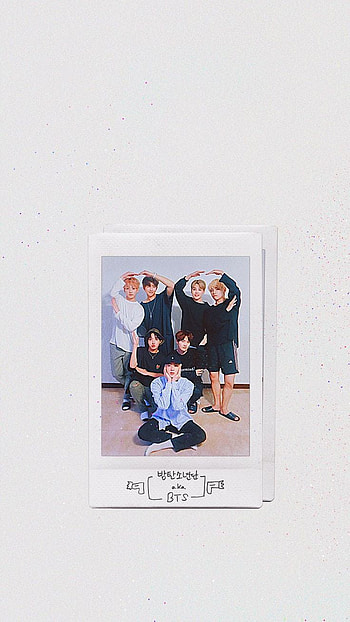 BTS, art, poilaroid HD phone wallpaper