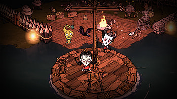Don't Starve Together : Campfire Night Adventure, video game, Don't Starve Together HD wallpaper