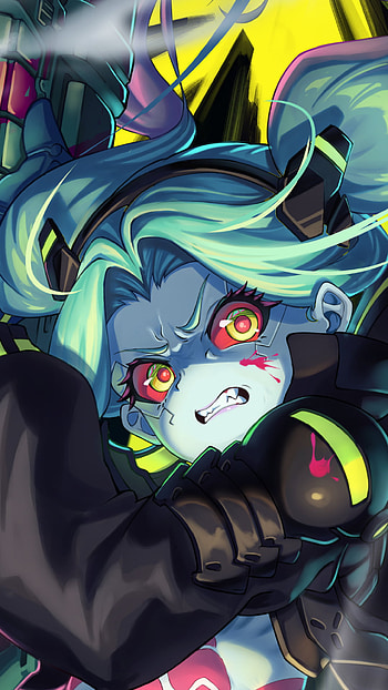 Rebecca from Cyberpunk: Edgerunners, Anime, Cyberpunk: Edgerunners HD phone wallpaper