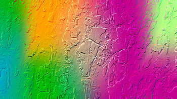 Textured rainbow art, 3D visual effects, Colorful masterpiece, Artistic rainbow arrangement HD wallpaper