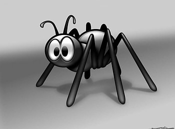 Black Ant, cute, insect HD wallpaper