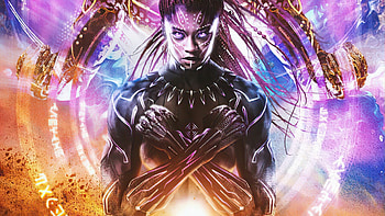 Black Panther, Wakanda Forever, Marvel heroes, Movie tribute HD wallpaper