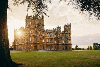 Abbey castle, Downton Abbey HD wallpaper