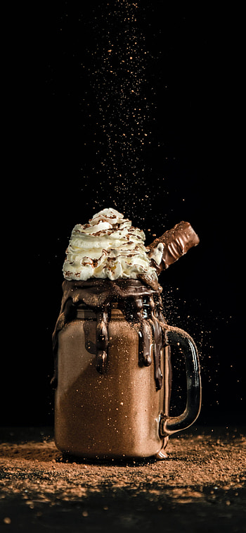 Milkshake , Stunning visuals, Vibrant colors, Creative design HD phone wallpaper
