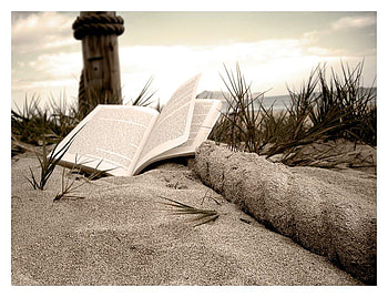 The End is Still Unwritten..., unwritten, white, black, book, end, beach HD wallpaper
