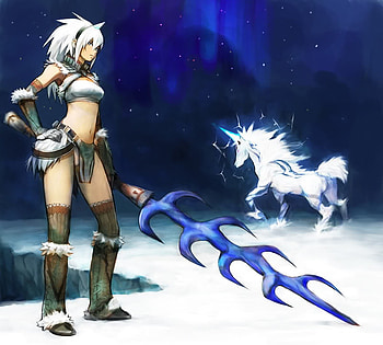 Kirin Gril, psp, sexy, kirin, gril, sword, unite, game, monster hunter HD wallpaper