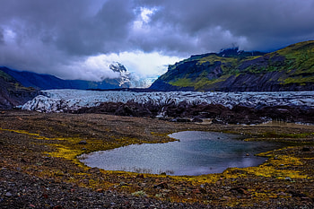 Nature, Mountains, Clouds, Snow, Lake HD wallpaper