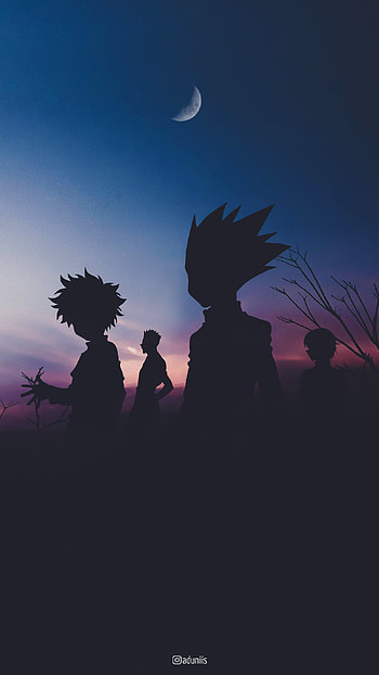 Hunter x Hunter, atmosphere, sky, kurapika, gon, hxh, manga, killua, anime HD phone wallpaper