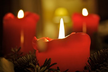 ๑๑ Spirit of Christmas ๑๑, winter, flames, faith, birning, hope, candles, merry christmas, fresh, spirit, belive, love, lights, red, nature, peace, forever, wreath HD wallpaper