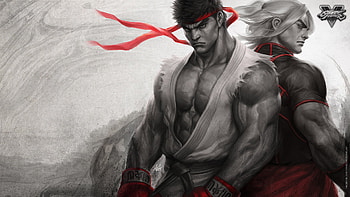 Ryu, Ken, Street Fighter V HD wallpaper
