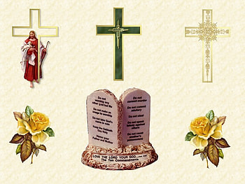 Easter, bible, croos, flower, jesus, christ, religion, christianity HD wallpaper