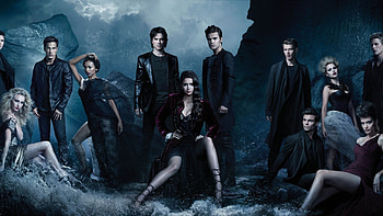 Vampire Diaries series, , Customizable backgrounds, Eerie vibes HD wallpaper