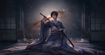 Japenese Clothers Anime Girl , anime-girl, anime, artist, artwork, digital-art HD wallpaper