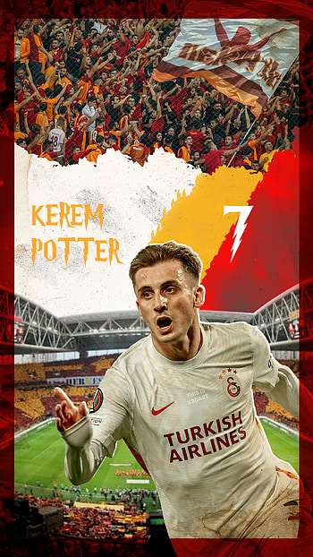 Kerem Aktürkoğlu, Turkiye, Akturkoglu, Cimbom, Potter, Galatasaray, Ultraslan HD phone wallpaper