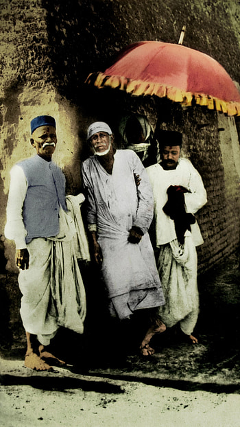 Sai Baba Live, Old HD phone wallpaper