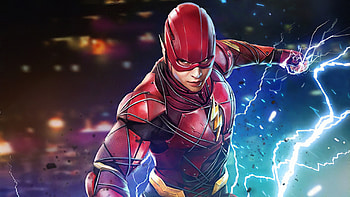 Flash Run, the-flash, flash, superheroes, artist, artwork, digital-art, deviantart HD wallpaper