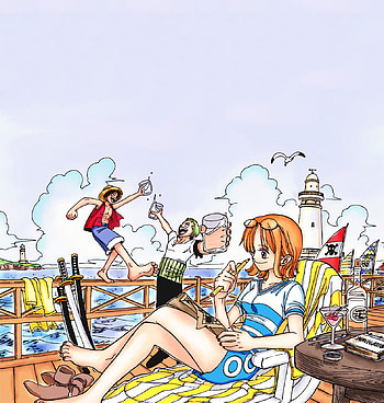 Nami, Anime, Luffy, Zoro, One Piece, Manga HD phone wallpaper