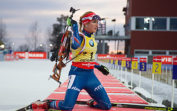 Gabriela Soukalova, Biathlon HD wallpaper