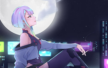 Lucy - Cyberpunk: Edgerunners, Lucy (Cyberpunk: Edgerunners), Anime, Cyberpunk: Edgerunners HD wallpaper